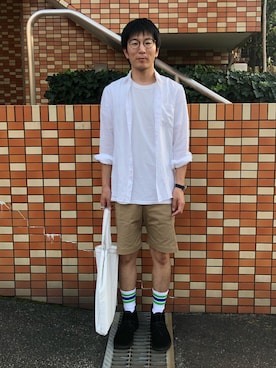 「BARENA（バレナ）のアイテム」を使った、Daisuke Aさん（メンズ・168cm）の秋コーディネート