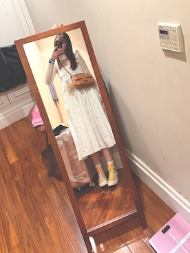 「GU（ジーユー）のアイテム（ワンピース/ドレス）」を使った、Yoko さん（レディース・177cm）の春コーディネート