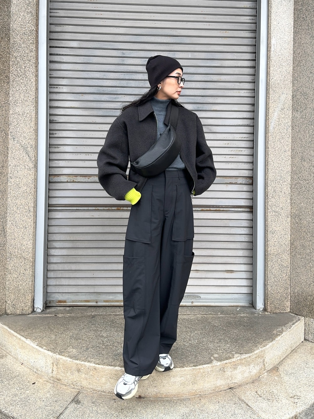 美品】todayfull ウールジップブルゾン 36 【公式通販】