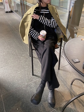 MARIKOさん（レディース・168cm）の秋コーディネート