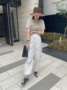 MARIKOさん（レディース・168cm）の夏コーディネート