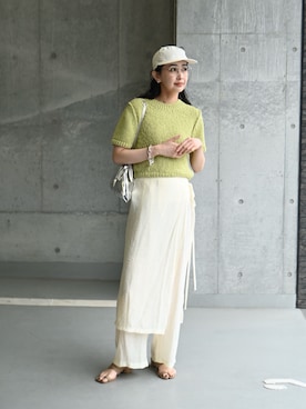 MARIKOさん（レディース・168cm）の夏コーディネート