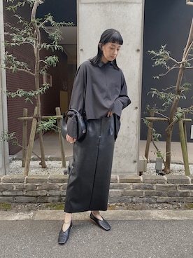 MARIKOさん（レディース・168cm）の冬コーディネート