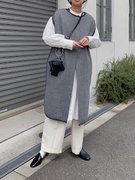 MARIKOさん（レディース・168cm）の冬コーディネート