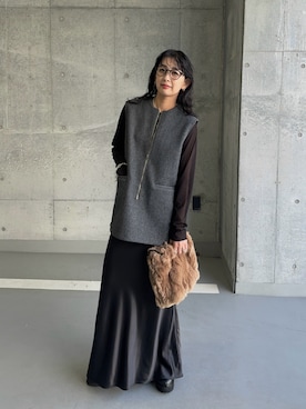 MARIKOさん（レディース・168cm）の秋コーディネート