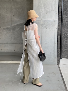 MARIKOさん（レディース・168cm）の夏コーディネート