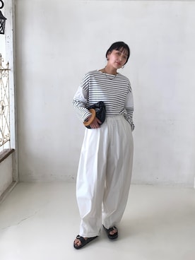 MARIKOさん（レディース・168cm）の春コーディネート