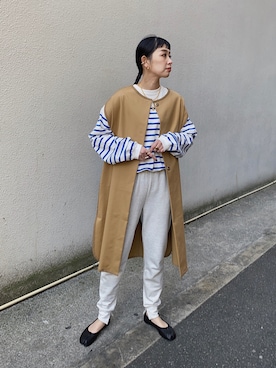 MARIKOさん（レディース・168cm）の春コーディネート