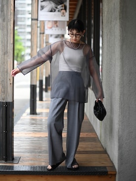 MARIKOさん（レディース・168cm）の秋コーディネート