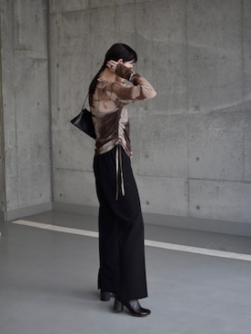 MARIKOさん（レディース・168cm）の秋コーディネート