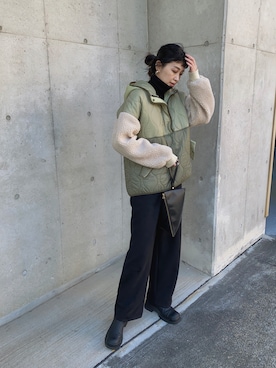 MARIKOさん（レディース・168cm）の冬コーディネート