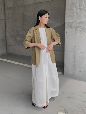 roku 6 ロク コットンショートジャケット 6(ROKU)>COTTON SHORT JACKET/ジャケット