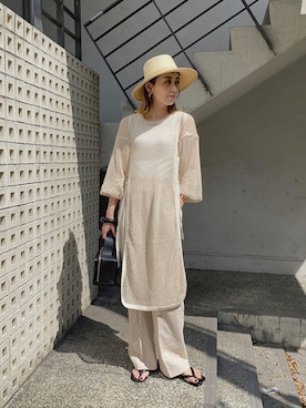 MARIKOさん（レディース・168cm）の夏コーディネート