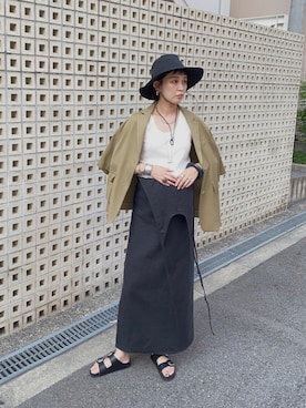 MARIKOさん（レディース・168cm）の夏コーディネート