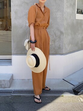 MARIKOさん（レディース・168cm）の夏コーディネート