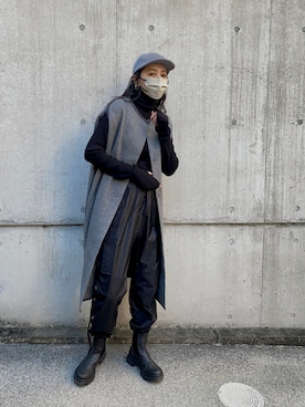 MARIKOさん(レディース・168cm)の冬コーディネート