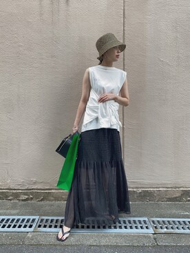 MARIKOさん（レディース・168cm）の夏コーディネート