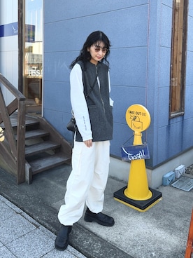 MARIKOさん(レディース・168cm)の冬コーディネート