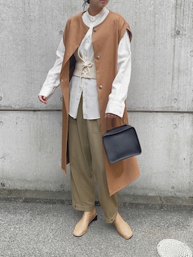 MARIKOさん（レディース・168cm）の秋コーディネート