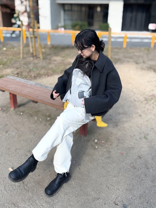 TODAYFUL トゥデイフル ウールジップブルゾン （TODAYFUL