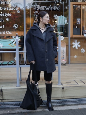 MARIKOさん（レディース・168cm）の冬コーディネート