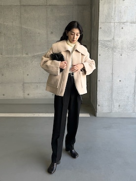 MARIKOさん(レディース・168cm)の冬コーディネート