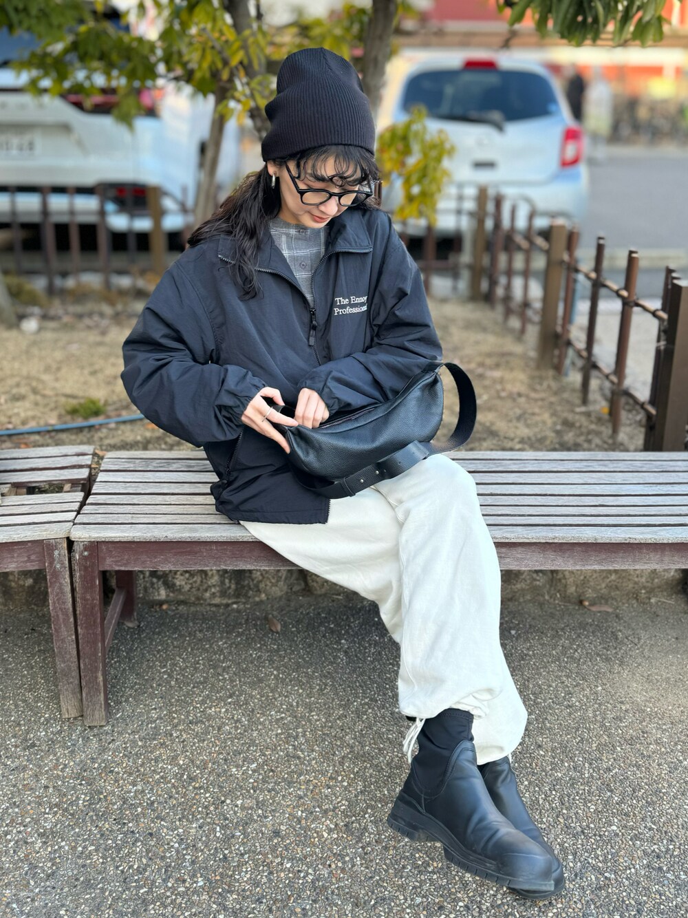 The ennoy professional ニット帽　ビーニー　グレー ennoy ニット帽 ビーニー グレー