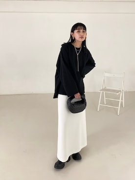 「ラバーブーツ」｜MARIKOさん（レディース・168cm）の春コーディネート
