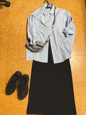 「MIZUNO（ミズノ　）のアイテム」を使った、みっすんさん（レディース・158cm）の冬コーディネート