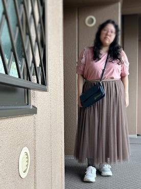 「plussize」｜アユミ - オンガクスさん（レディース・155cm）の秋コーディネート