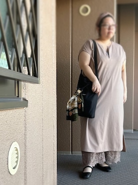 「SMILE LAND（スマイルランド）のアイテム（ワンピース/ドレス）」を使った、アユミ - オンガクスさん（レディース・155cm）の夏コーディネート