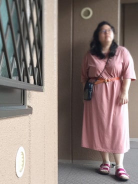 「SMILE LAND（スマイルランド）のアイテム（ワンピース/ドレス）」を使った、アユミ - オンガクスさん（レディース・155cm）の夏コーディネート