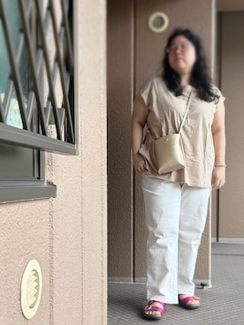 「アイテム（ネックレス）」を使った、アユミ - オンガクスさん（レディース・155cm）の夏コーディネート