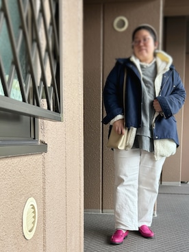 「MEDE19F（メデジュウキュウ）のアイテム」を使った、アユミ - オンガクスさん（レディース・155cm）の冬コーディネート