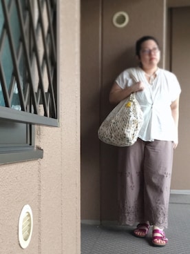 「plussize」｜アユミ - オンガクスさん（レディース・155cm）の夏コーディネート