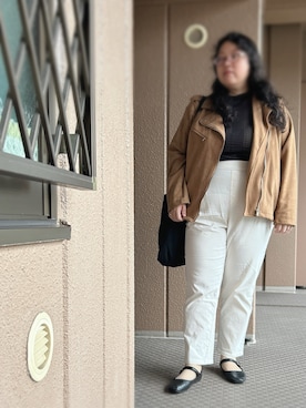 「アイテム（バレエシューズ）」を使った、アユミ - オンガクスさん（レディース・155cm）の秋コーディネート