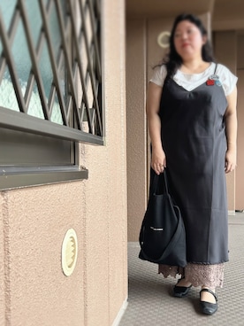 「150cm台コーデ」｜「アイテム（バレエシューズ）」を使った、アユミ - オンガクスさん（レディース・155cm）の夏コーディネート