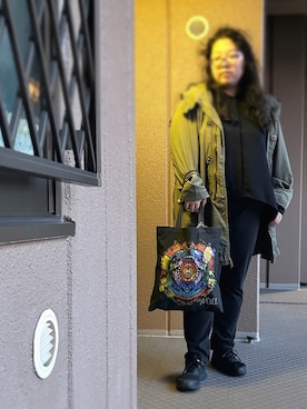 「アイテム（イヤリング）」を使った、アユミ - オンガクスさん（レディース・155cm）の秋コーディネート