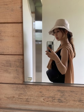 「CANAL JEAN（キャナルジーン）のアイテム（ワンピース）」を使った、so_☺︎さん（レディース・153cm）の夏コーディネート