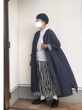 「アイテム（ワンピース/ドレス）」を使った、coccon◡̈*さん（レディース・157cm・40代）の秋コーディネート