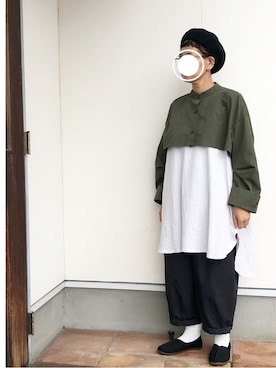 「yield（イールド）のアイテム」を使った、coccon◡̈*さん（レディース・157cm）の秋コーディネート