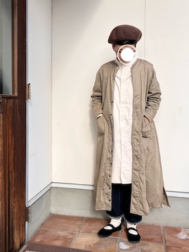 「アイテム（ワンピース/ドレス）」を使った、coccon◡̈*さん（レディース・157cm・40代）の秋コーディネート
