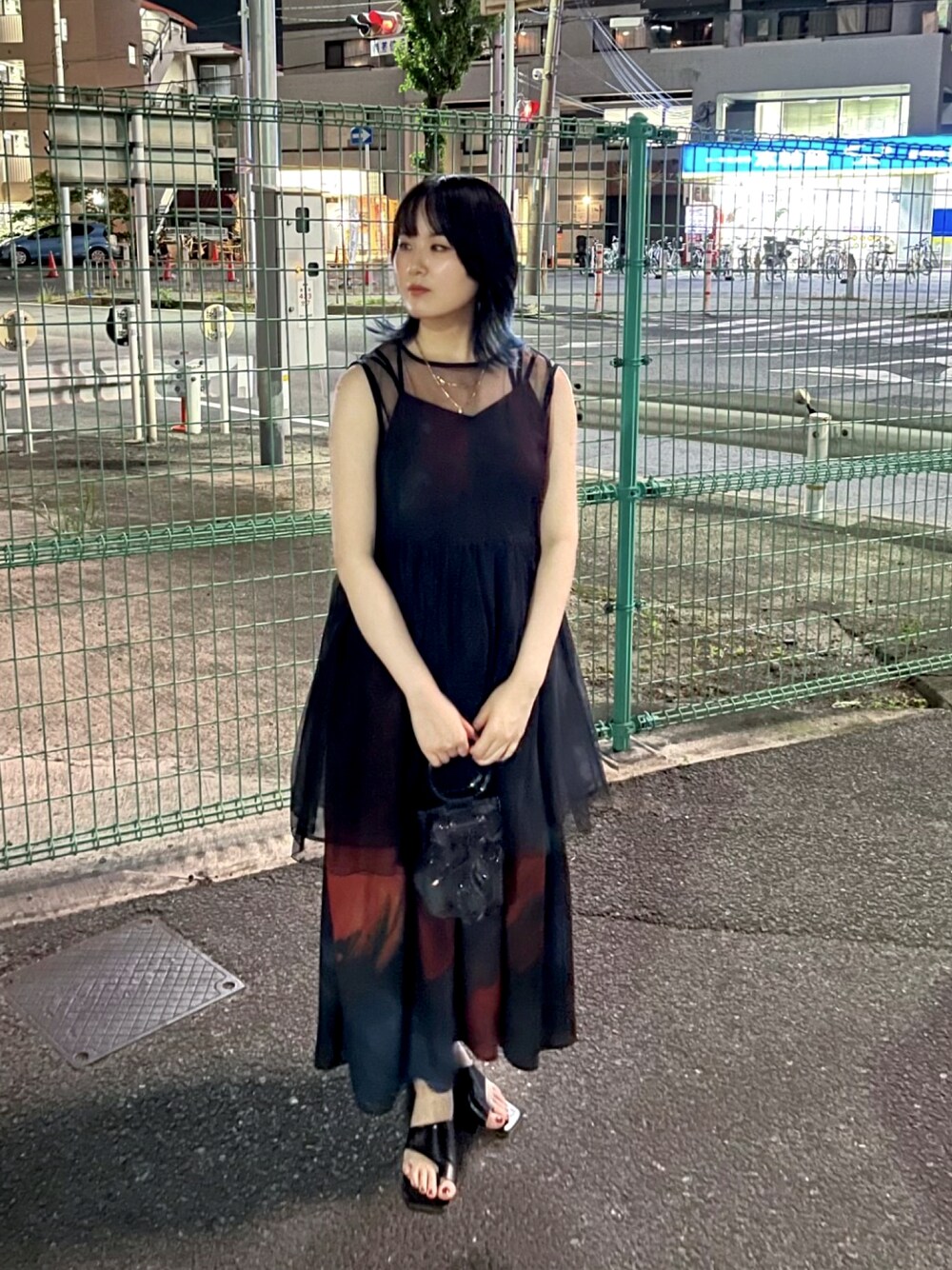 AMERI VINTAGE 大阪店 | . . 3WAY MARGOT GEL ART DRESS