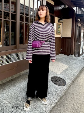 「SHIPS（シップス）のアイテム」を使った、月さん（レディース・163cm）の秋コーディネート