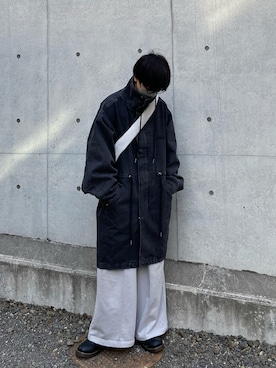 「アイテム（モッズコート）」を使った、minto_8746さん（メンズ・165cm）の冬コーディネート