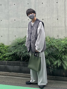 「キルティングベスト」｜minto_8746さん（メンズ・165cm）の秋コーディネート