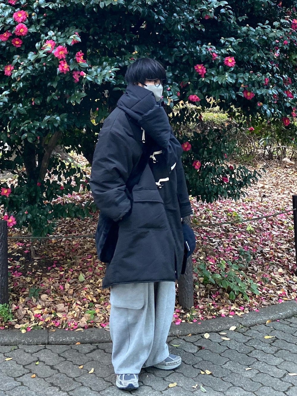 Aライントグル中綿ロングモンスターコートを使った人気ファッション