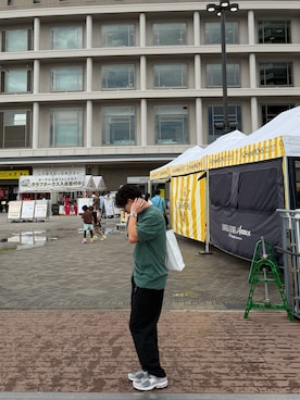 「stussy」｜Nrsyさん（メンズ・168cm）の秋コーディネート