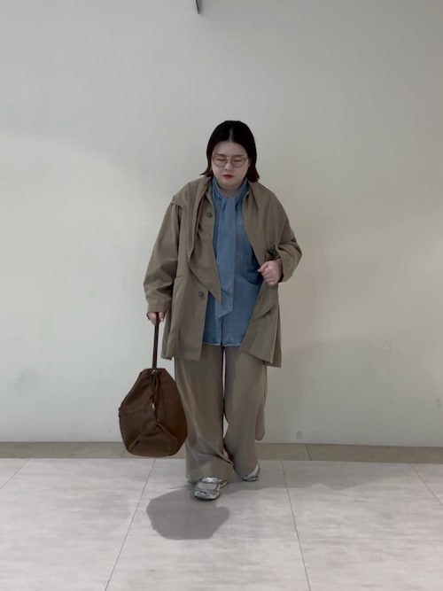 新色追加/抜け感】デニムボウタイシャツ（シャツ/ブラウス）｜RIVE