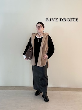 ありささん（骨格ストレート・レディース・153cm）の秋コーディネート